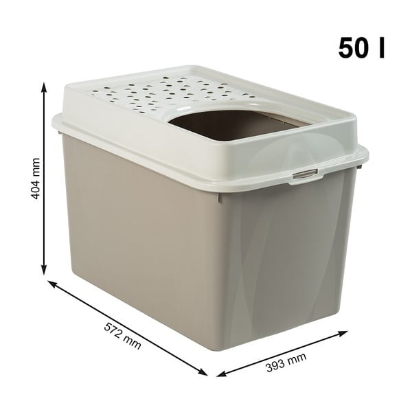 Lettiera per gatti 57,2x39,3 cm Eco Berty - Rotho-image-1