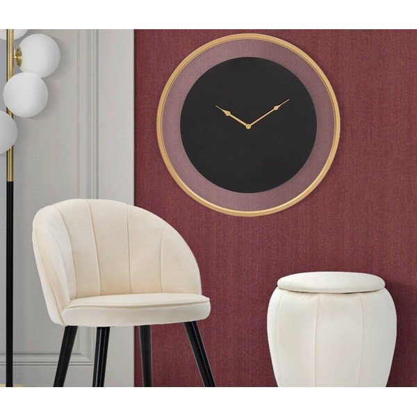 Orologio da parete nero Fashion, ø 60 cm - Mauro Ferretti-image-1