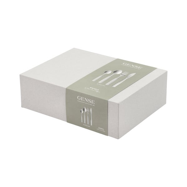 Posate argentate in acciaio inox 16 pz Ranka – Gense-image-2