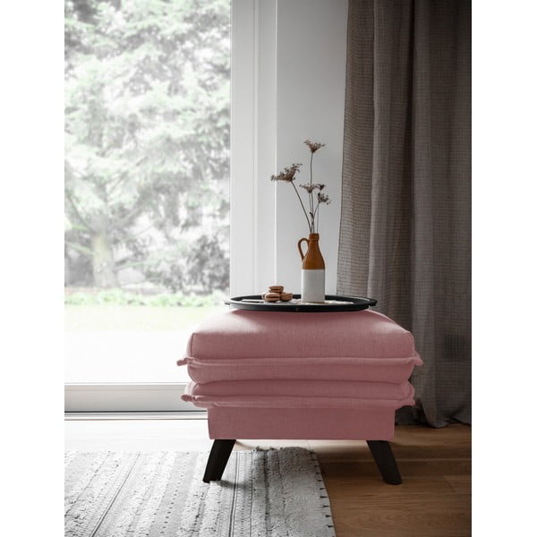 Poggiapiedi rosa Charming Charlie - Miuform-image-3