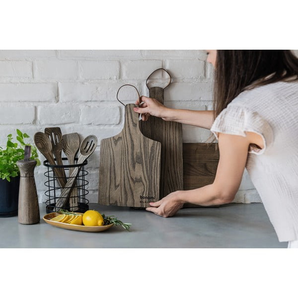 Tagliere in legno da servizio 52,5 x 18 cm Rustic – Bonami Selection-image-2