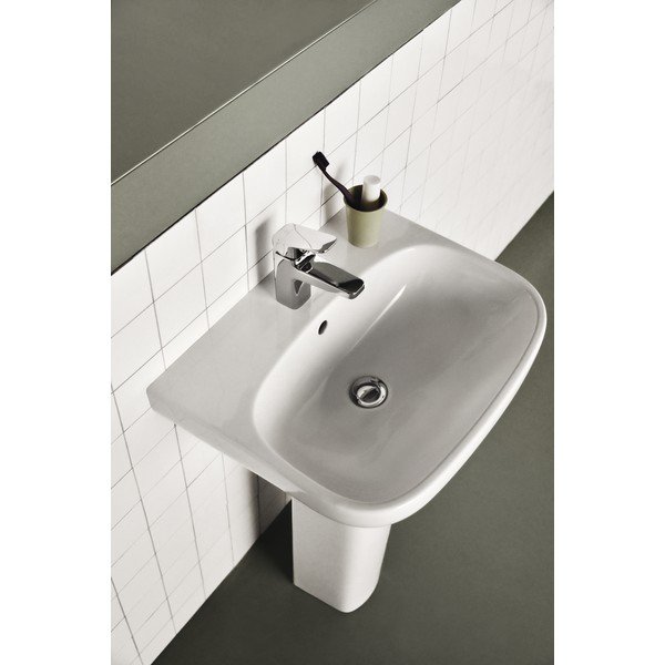 Miscelatore da bagno argentato effetto lucido Ceraplan - Ideal Standard-image-2