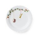 Piatto da dolce bianco in porcellana a tema natalizio ø 19 cm Hammershøi Christmas – Kähler Design
