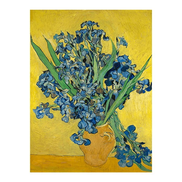 Riproduzione del dipinto Iris di Vincent van Gogh, 60 x 45 cm Vincent van Gogh - Irises - Fedkolor