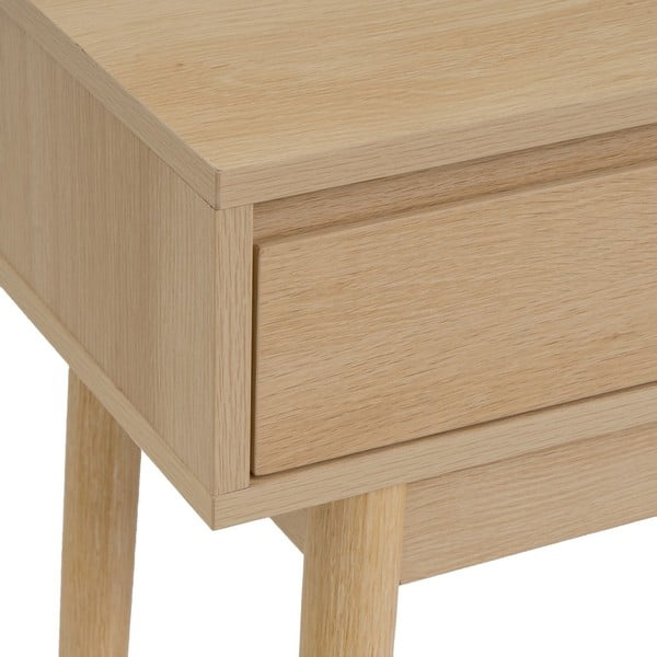 Tavolo consolle di colore naturale 30x100 cm Iona – Casa Selección-image-3