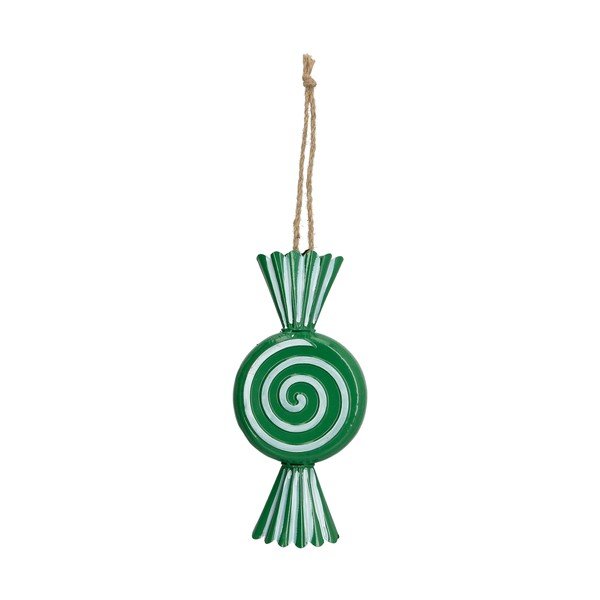 Decorazione per albero di natale in metallo 14 cm – Dakls