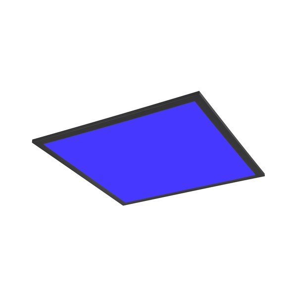 Plafoniera LED nera 44,5x44,5 cm Beta - Reality-image-4