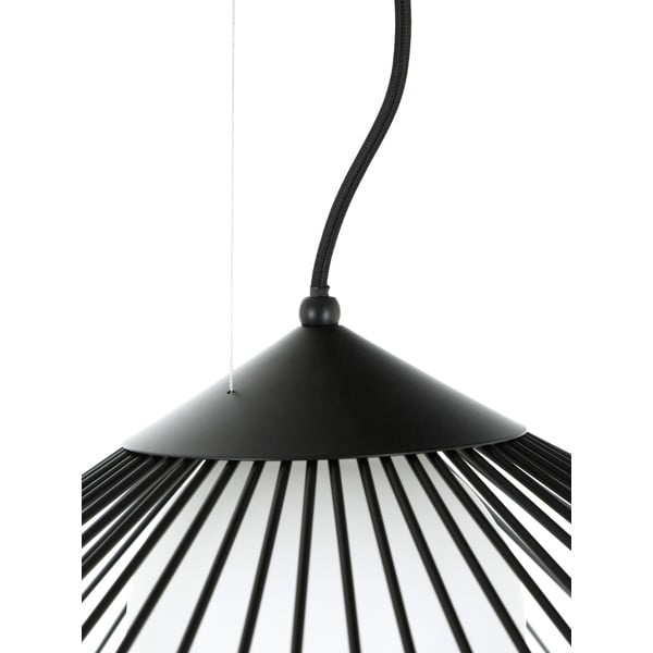 Apparecchio a sospensione nero Silvan - Westwing Collection-image-2