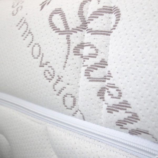 Materasso a molle durezza/morbidezza media 200x200 cm Herbal visco - Materasso-image-4