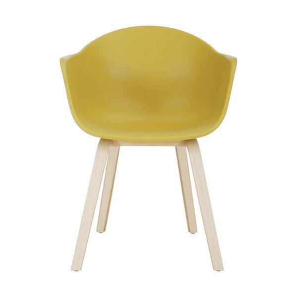 Sedia gialla Claire - Westwing Collection-image-2