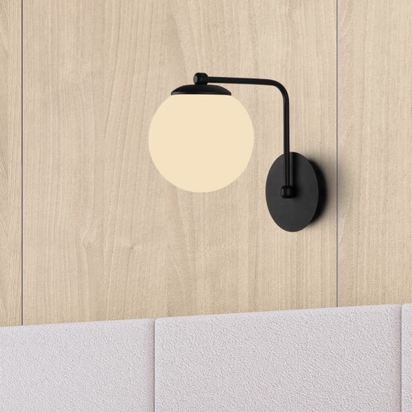 Lampada da parete nera, altezza 22 cm Star - Squid Lighting-image-3