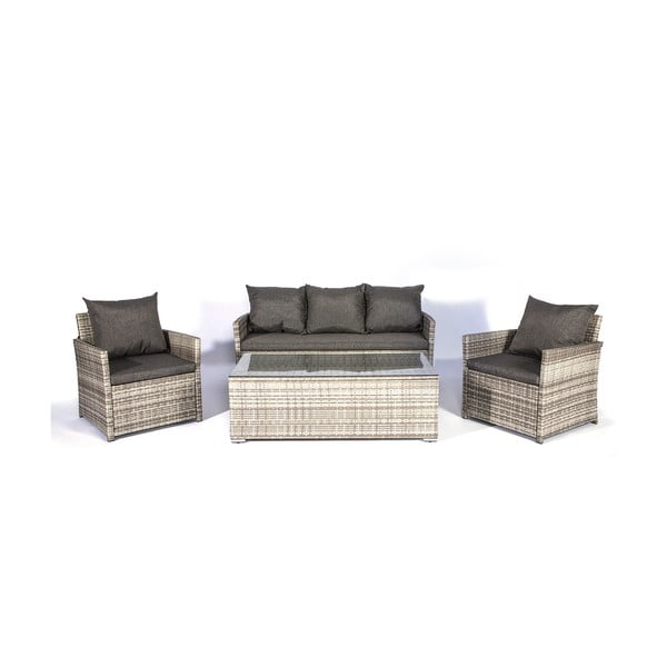 Set di mobili da giardino grigi Dion - Bonami Essentials