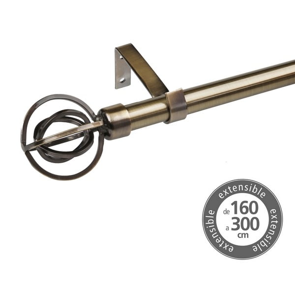 Mantovana metallica espandibile 160 - 300 cm - Casa Selección-image-1