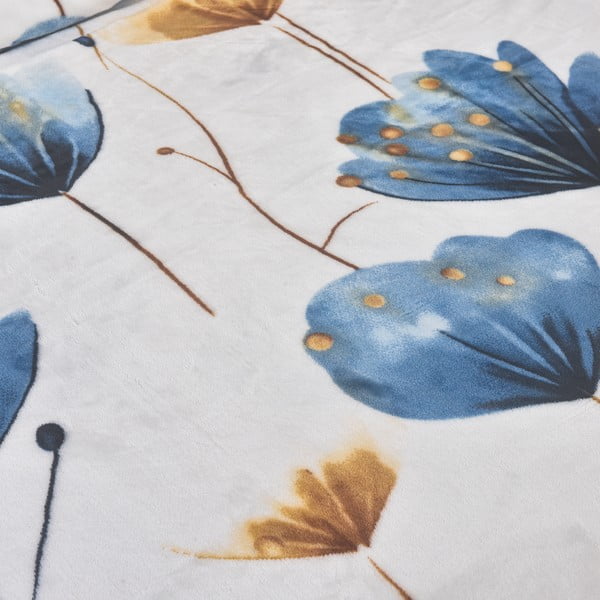 Set copripiumino e federa blu scuro in micropile per letto singolo 140x200 cm Marbella – My House-image-3