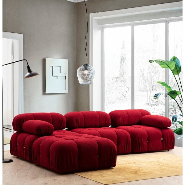 Sgabello rosso Bubble - Artie-image-3