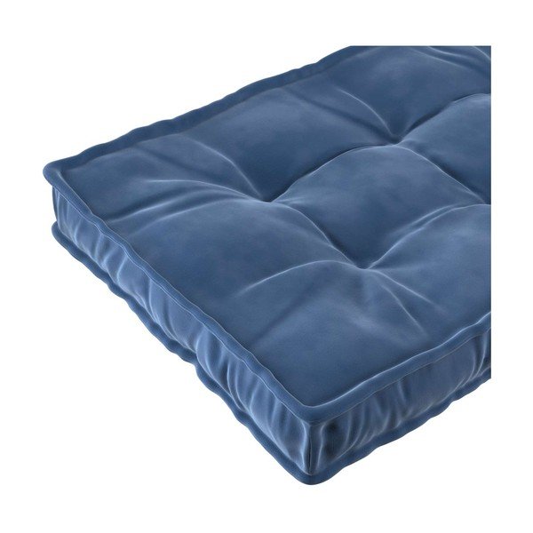 Materasso blu per bambini 60x120 cm Posh Velvet - Yellow Tipi-image-1