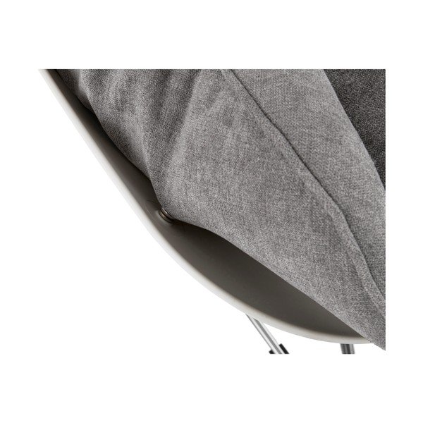 Sedia a dondolo grigia Polochon - Kokoon-image-1