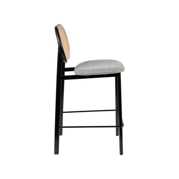 Sgabello da bar nero/grigio chiaro 94 cm Spike - Zuiver-image-4