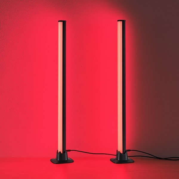 Lampada da tavolo LED nera in metallo (altezza totale 55 cm) Boy – Reality-image-3