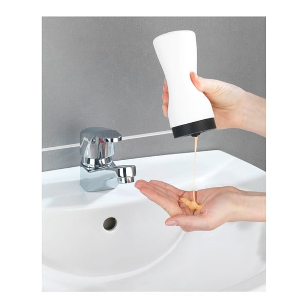 Distributore di detersivo bianco Squeeze, 250 ml Easy Squeez-e - Wenko-image-1