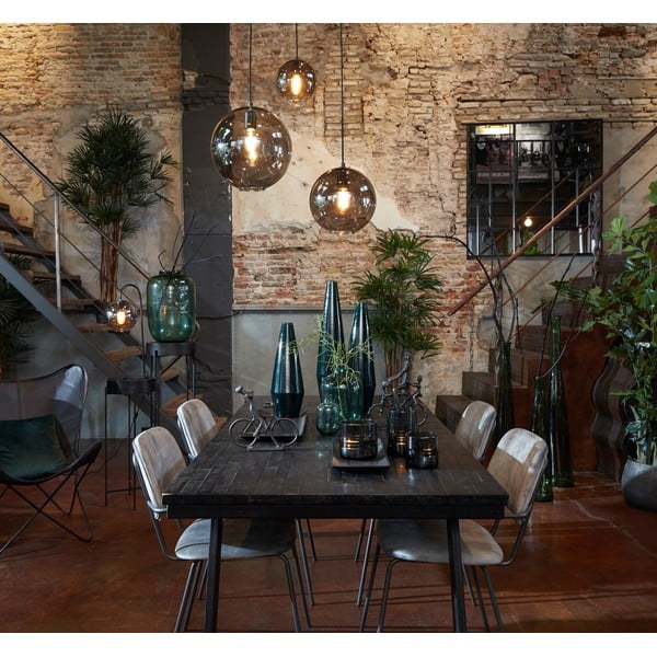 Statuette in metallo in set di 2 pezzi 22 cm Cyclists - Light & Living-image-1