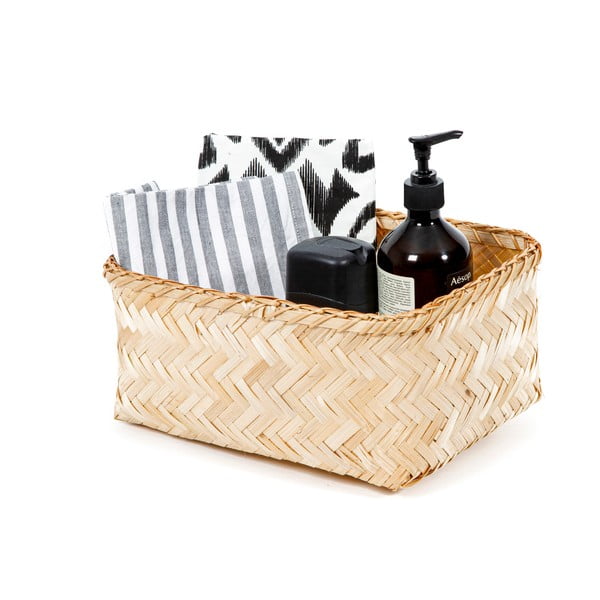 Cestino di bambù Halong Basket, 30 x 15 cm - Compactor-image-3