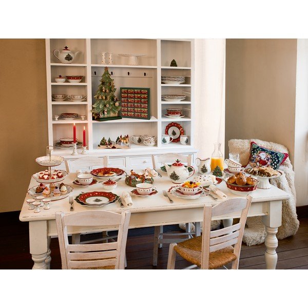 Ciotola natalizia in porcellana bianca e rossa , ø 14,8 cm Toy's Delight - Villeroy&Boch-image-3