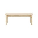 Panchina in colore naturale Pace - Karup Design