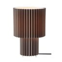Lampada da tavolo grigia con paralume in tessuto (altezza totale 32 cm) Catis – Markslöjd