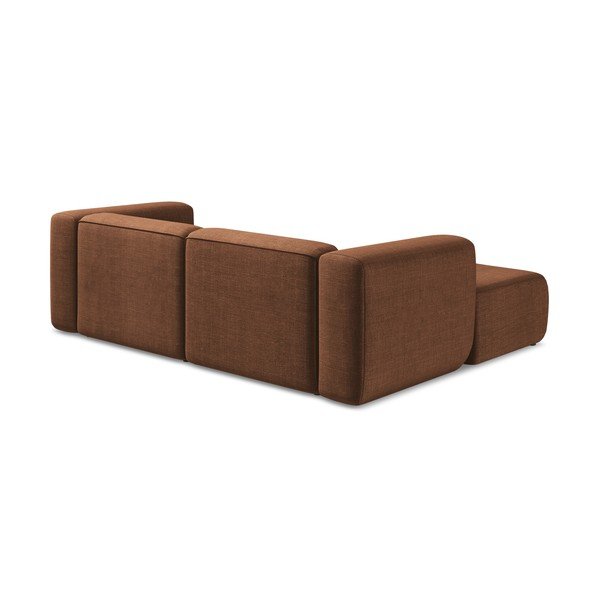 Divano angolare color terracotta (con penisola a sinistra/con chaise lounge) Ekahi – Makamii-image-4