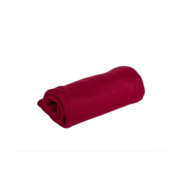 Coperta in pile rosso 200x150 cm - JAHU collections