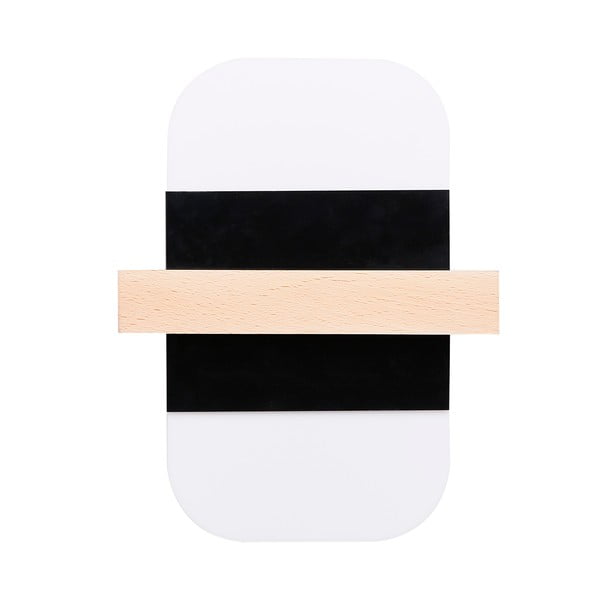 Applique LED in bianco e nero April - Candellux Lighting