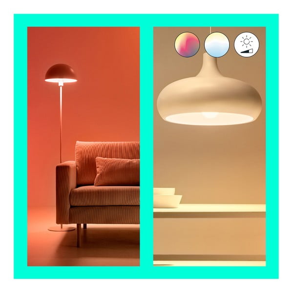 Lampadine smart in set LED 2 pz con presa E27, 9 W – WiZ-image-2