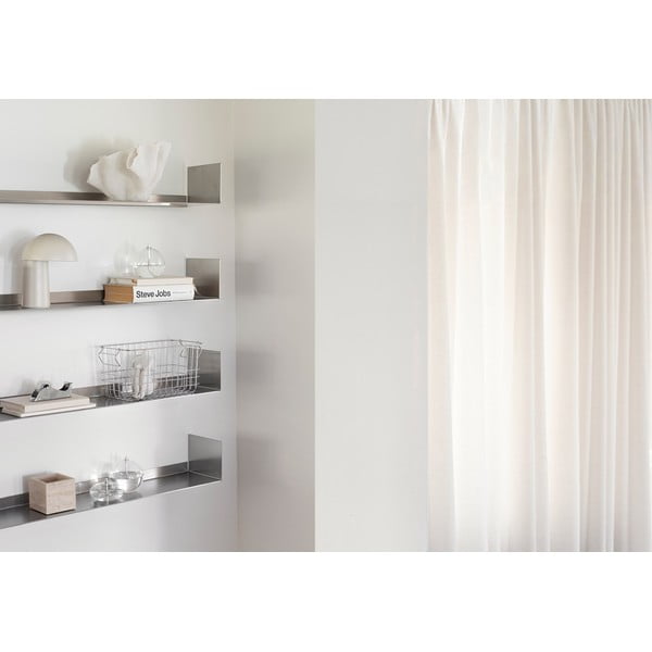 Mensola color argento opaco in acciaio 80,5 cm Float – Mette Ditmer Denmark-image-2