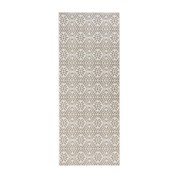 Runner beige e bianco , 80 x 200 cm Soho - Zala Living