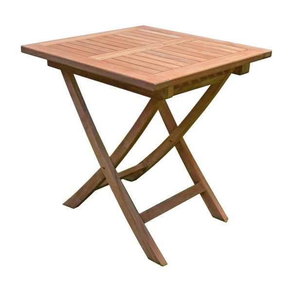 Tavolo pieghevole da giardino in legno di teak ADDU Solo, lunghezza 75 cm - Garden Pleasure