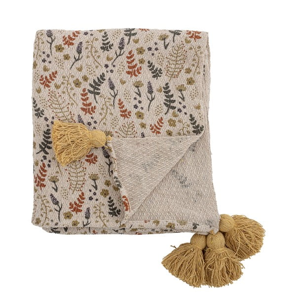 Coperta beige per bambini 130x160 cm Filipa - Bloomingville Mini-image-3