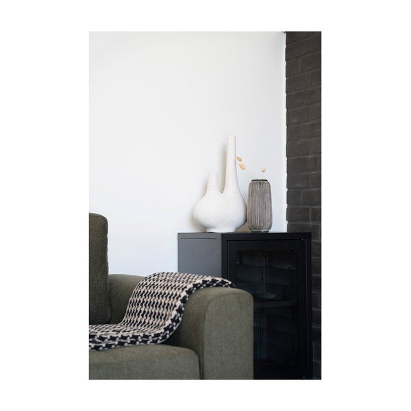 Vaso in ceramica bianca - House Nordic-image-1