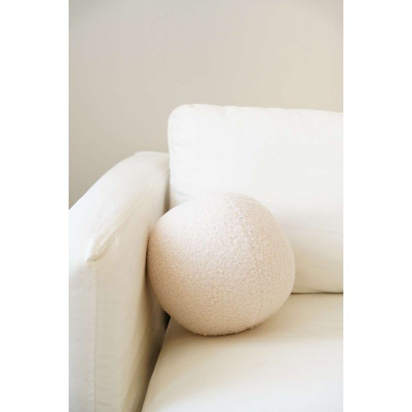 Cuscino decorativo in bouclé ø 20 cm Top – Mioli Decor-image-1