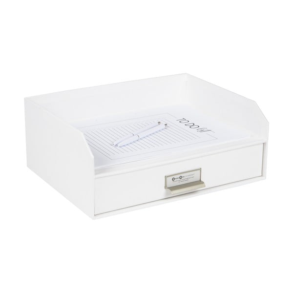 Organizzatore di documenti in cartone con cassetto Walter - Bigso Box of Sweden-image-3