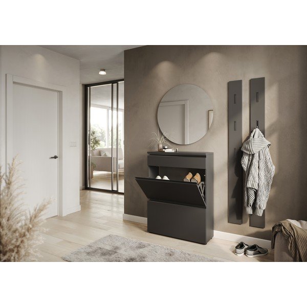 Scarpiera color antracite 80x107x29 cm Baldone – Germania-image-4
