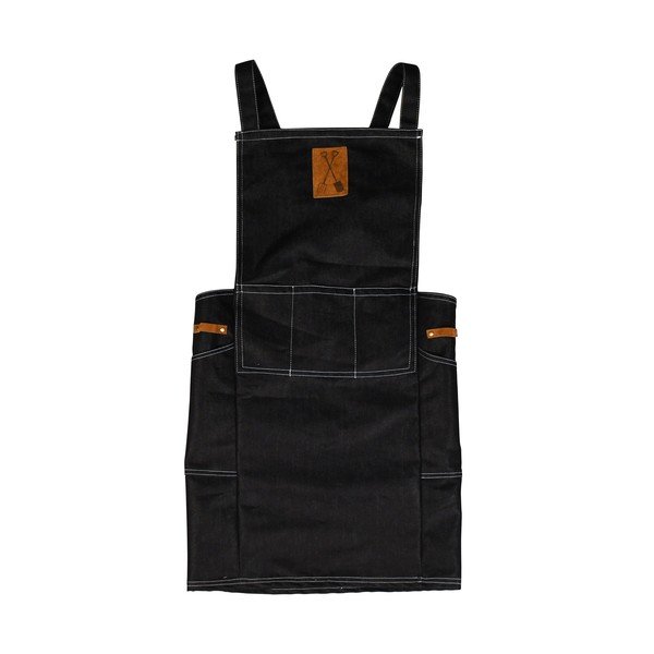Grembiule da giardinaggio nero Japan Denim - Esschert Design-image-2