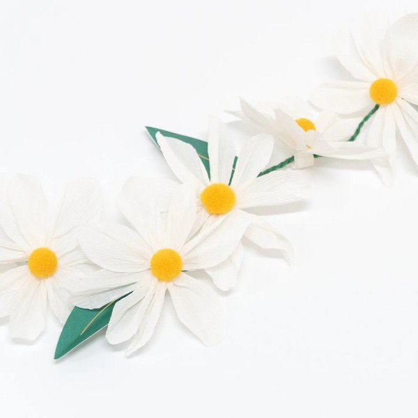 Ghirlanda 120 cm Wild Daisy - Meri Meri-image-2