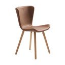 Sedie da pranzo in set marroni in metallo 2 pz Teslin – Unique Furniture