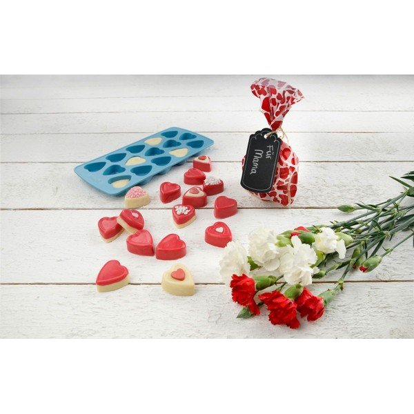 Stampo in silicone blu per cioccolato Sweet Sensation - Fackelmann-image-1