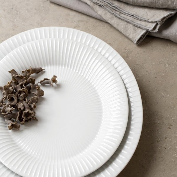 Piatto Hammershoi in porcellana bianca, ⌀ 34 cm Hammershøi - Kähler Design-image-2