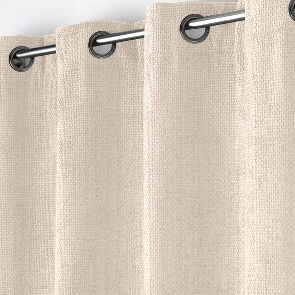 Tenda beige in ciniglia 140x260 cm Leo – douceur d'intérieur-image-2