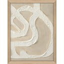 Quadro dipinto a mano 32,5x42,5 cm Raw organic - Malerifabrikken