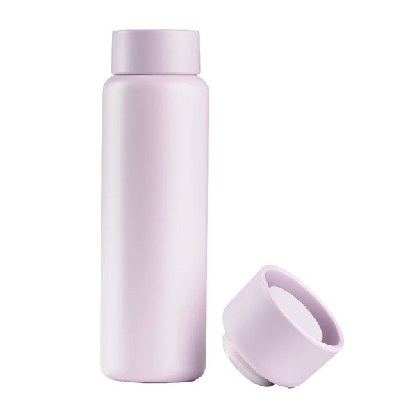 Tazza termica rosa chiaro in acciaio inox 650 ml Singles – Zone