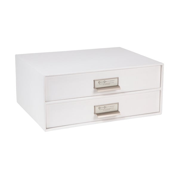 Cassetto portadocumenti bianco a 2 livelli , 33 x 22,5 cm Birger - Bigso Box of Sweden